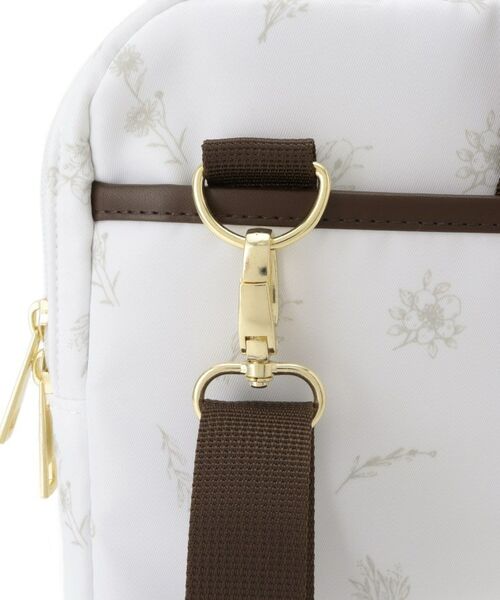 ITS'DEMO / イッツデモ トートバッグ | 【3WAY／9ポケット／通勤】花柄PCトート | 詳細24