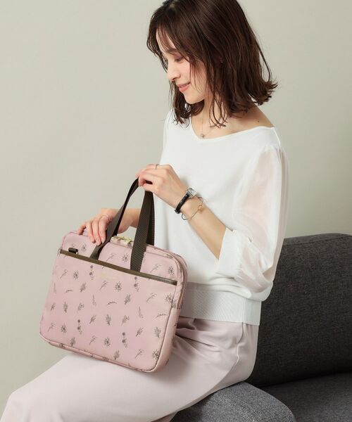 ITS'DEMO / イッツデモ トートバッグ | 【3WAY／9ポケット／通勤】花柄PCトート | 詳細3