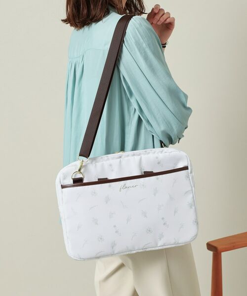 ITS'DEMO / イッツデモ トートバッグ | 【3WAY／9ポケット／通勤】花柄PCトート | 詳細5