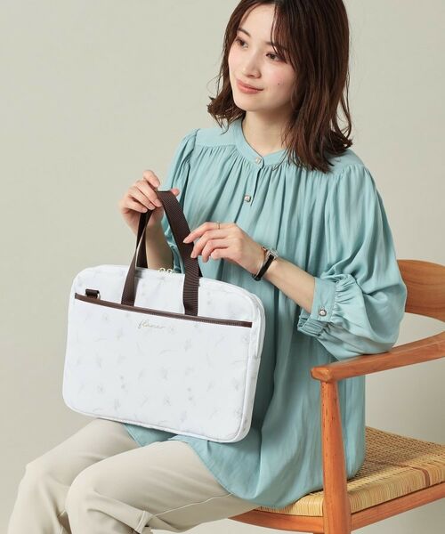 ITS'DEMO / イッツデモ トートバッグ | 【3WAY／9ポケット／通勤】花柄PCトート | 詳細6