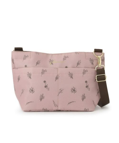 ITS'DEMO / イッツデモ ショルダーバッグ | 【2WAY】花柄バッグインバッグ | 詳細11