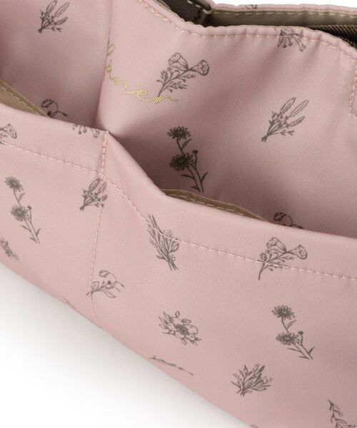 ITS'DEMO / イッツデモ ショルダーバッグ | 【2WAY】花柄バッグインバッグ | 詳細20