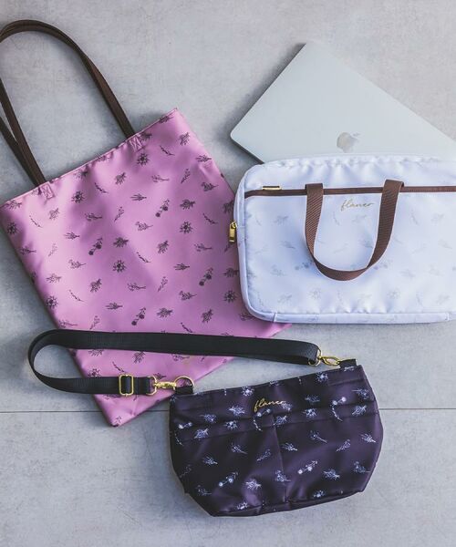 ITS'DEMO / イッツデモ ショルダーバッグ | 【2WAY】花柄バッグインバッグ | 詳細22