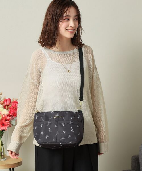 ITS'DEMO / イッツデモ ショルダーバッグ | 【2WAY】花柄バッグインバッグ | 詳細3