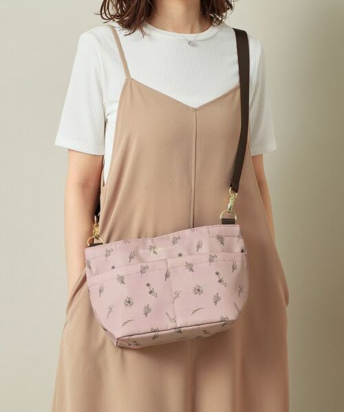 ITS'DEMO/イッツデモ 【2WAY】花柄バッグインバッグ ピンク(172) 00(フリーサイズ) ITS'DEMO/イッツデモ 【2WAY】花柄バッグインバッグ ピンク(172) 00(フリーサイズ)