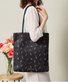 ITS'DEMO / イッツデモ トートバッグ | 【A4対応】花柄薄マチトート