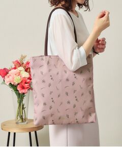 ITS'DEMO / イッツデモ トートバッグ | 【A4対応】花柄薄マチトート