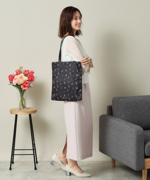 ITS'DEMO / イッツデモ トートバッグ | 【A4対応】花柄薄マチトート | 詳細6