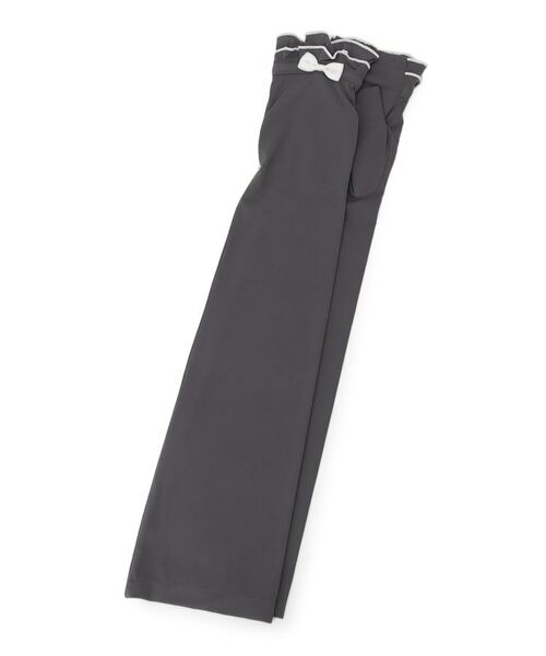 ITS'DEMO / イッツデモ 手袋 | 【接触冷感／洗える】リボン付きフリルUVカバー | 詳細1