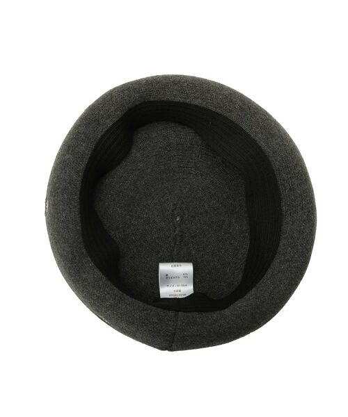 ITS'DEMO / イッツデモ ハンチング・キャスケット・ベレー帽 | 【手洗い可】フラワー刺繍サーモベレー帽 | 詳細4