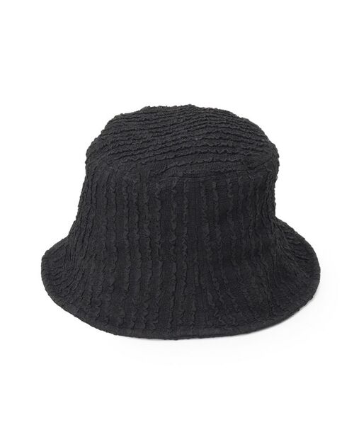 ITS'DEMO / イッツデモ ハット | 【UV／サイズ調整可】ラインジャカードバケットハット | 詳細2