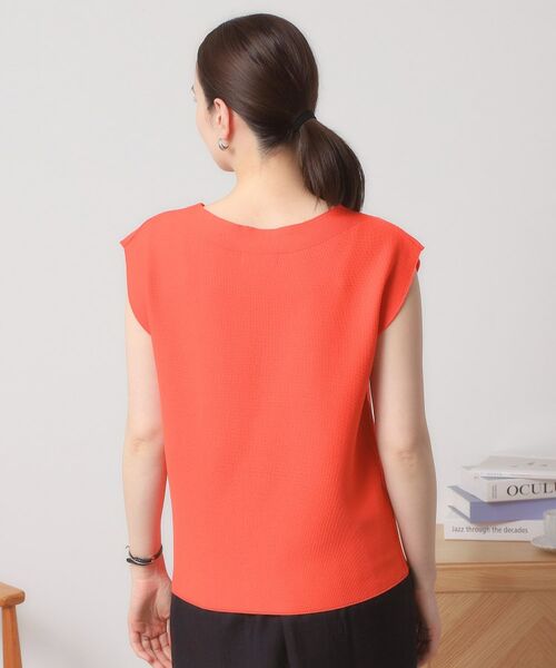 ITS'DEMO / イッツデモ ニット・セーター | 【清涼感／洗濯機OK】フレンチスリーブニット | 詳細25