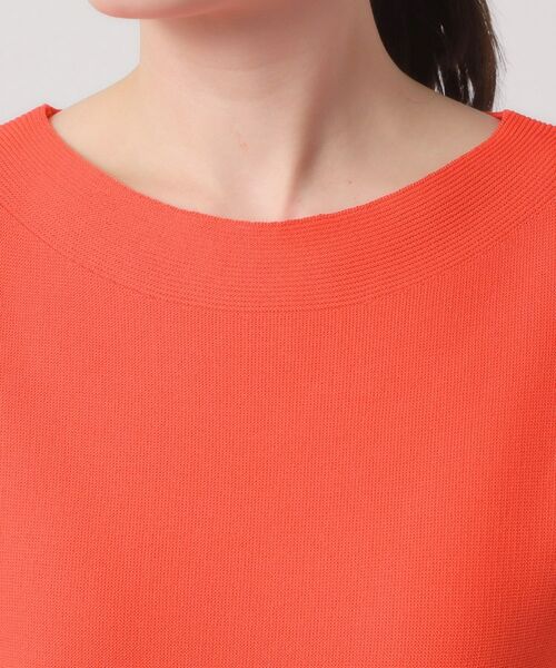 ITS'DEMO / イッツデモ ニット・セーター | 【清涼感／洗濯機OK】フレンチスリーブニット | 詳細26
