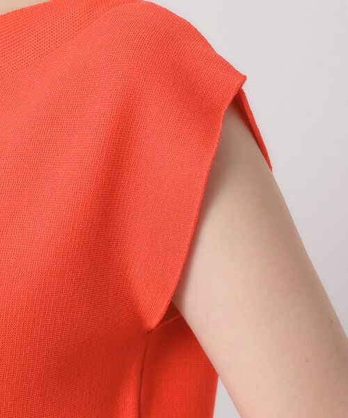 ITS'DEMO / イッツデモ ニット・セーター | 【清涼感／洗濯機OK】フレンチスリーブニット | 詳細27