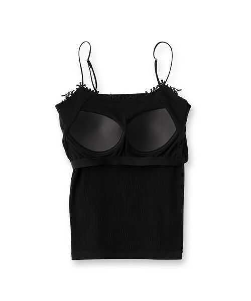 ITS'DEMO / イッツデモ キャミソール・チューブトップ | 【洗濯機OK】レース付きカップインナー | 詳細3