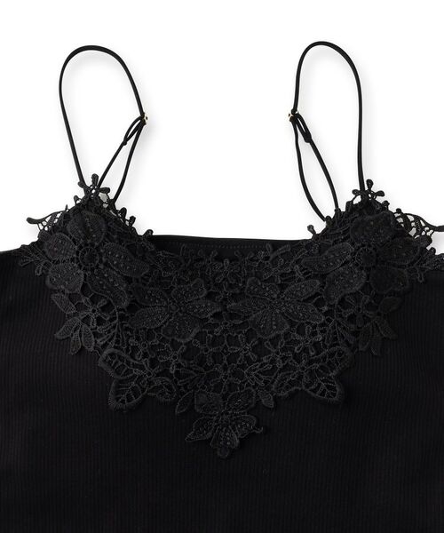 ITS'DEMO / イッツデモ キャミソール・チューブトップ | 【洗濯機OK】レース付きカップインナー | 詳細4
