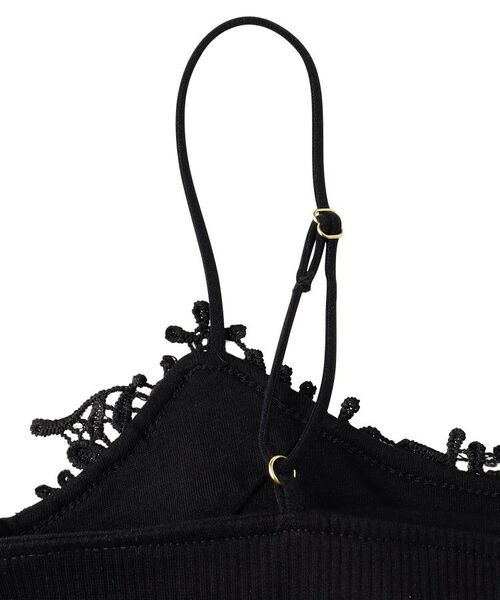 ITS'DEMO / イッツデモ キャミソール・チューブトップ | 【洗濯機OK】レース付きカップインナー | 詳細6
