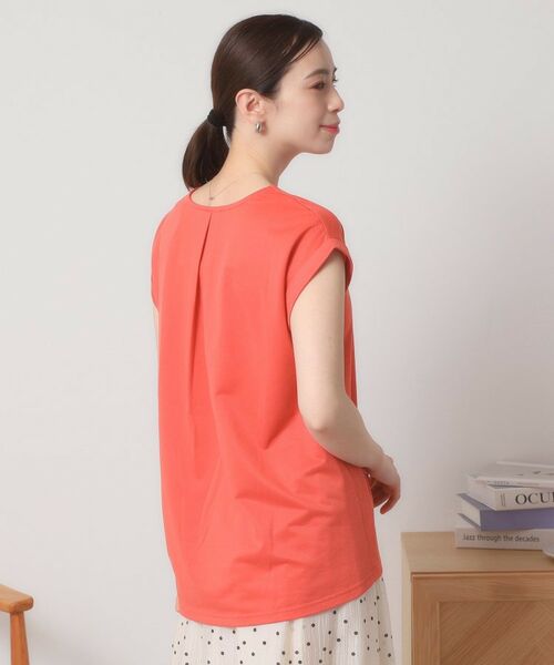 ITS'DEMO / イッツデモ カットソー | 【吸水速乾／洗濯機OK／洗濯後しわになりにくい】カットミラノVネックプルオーバー | 詳細12