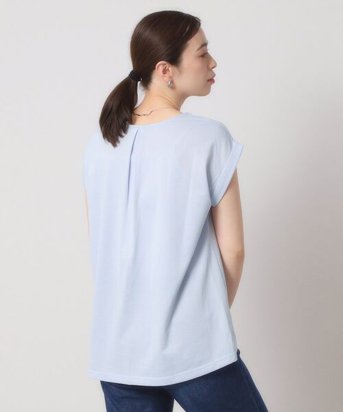 ITS'DEMO / イッツデモ カットソー | 【吸水速乾／洗濯機OK／洗濯後しわになりにくい】カットミラノVネックプルオーバー | 詳細16