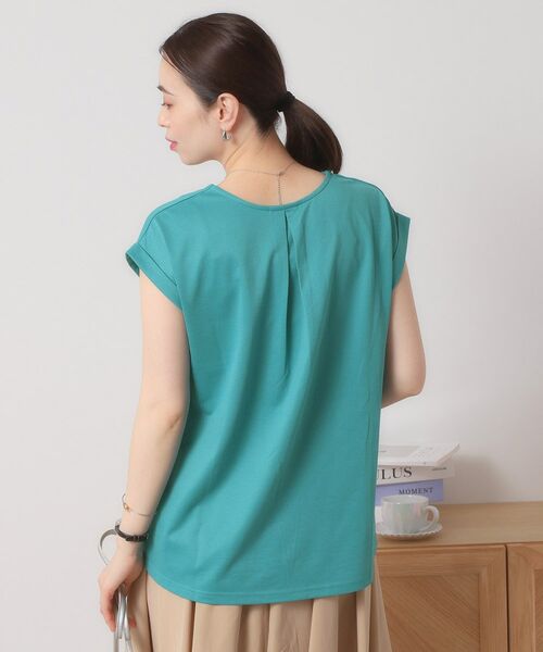 ITS'DEMO / イッツデモ カットソー | 【吸水速乾／洗濯機OK／洗濯後しわになりにくい】カットミラノVネックプルオーバー | 詳細20