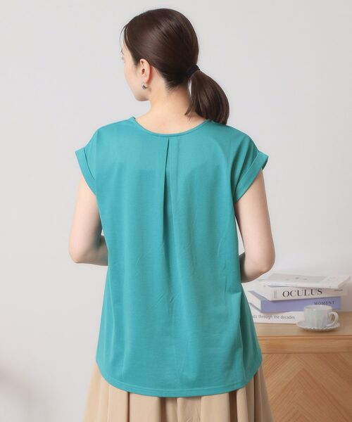 ITS'DEMO / イッツデモ カットソー | 【吸水速乾／洗濯機OK／洗濯後しわになりにくい】カットミラノVネックプルオーバー | 詳細25