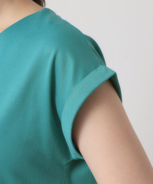 ITS'DEMO / イッツデモ カットソー | 【吸水速乾／洗濯機OK／洗濯後しわになりにくい】カットミラノVネックプルオーバー | 詳細27