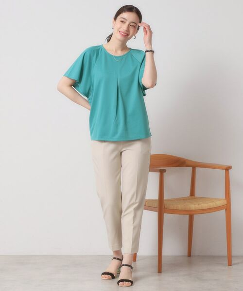 ITS'DEMO / イッツデモ カットソー | 【吸水速乾／洗濯機OK／洗濯後しわになりにくい】カットミラノタックプルオーバー | 詳細17