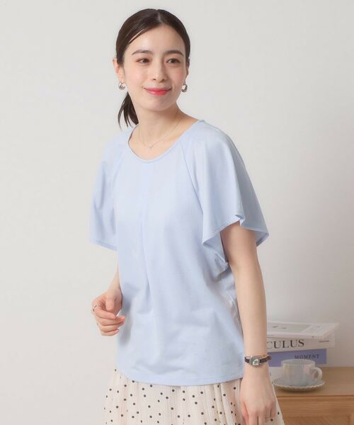 ITS'DEMO / イッツデモ カットソー | 【吸水速乾／洗濯機OK／洗濯後しわになりにくい】カットミラノタックプルオーバー | 詳細19