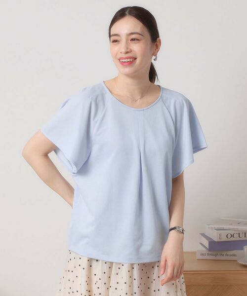 ITS'DEMO / イッツデモ カットソー | 【吸水速乾／洗濯機OK／洗濯後しわになりにくい】カットミラノタックプルオーバー | 詳細20