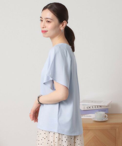 ITS'DEMO / イッツデモ カットソー | 【吸水速乾／洗濯機OK／洗濯後しわになりにくい】カットミラノタックプルオーバー | 詳細24