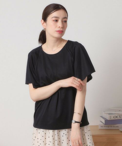 ITS'DEMO / イッツデモ カットソー | 【吸水速乾／洗濯機OK／洗濯後しわになりにくい】カットミラノタックプルオーバー | 詳細7