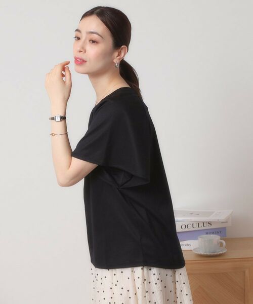 ITS'DEMO / イッツデモ カットソー | 【吸水速乾／洗濯機OK／洗濯後しわになりにくい】カットミラノタックプルオーバー | 詳細8