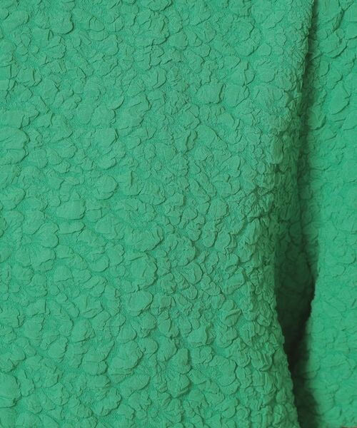 ITS'DEMO / イッツデモ カットソー | 【手洗い可】ふくれジャカードプルオーバー | 詳細12