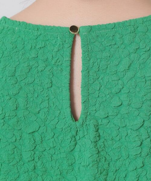 ITS'DEMO / イッツデモ カットソー | 【手洗い可】ふくれジャカードプルオーバー | 詳細17