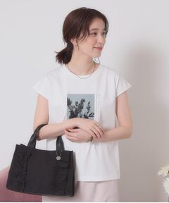 ITS'DEMO / イッツデモ Tシャツ | 【手洗い可】フォトフレンチTシャツ