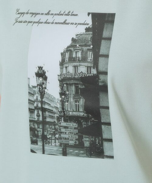 ITS'DEMO / イッツデモ Tシャツ | 【手洗い可】フォトフレンチTシャツ | 詳細16