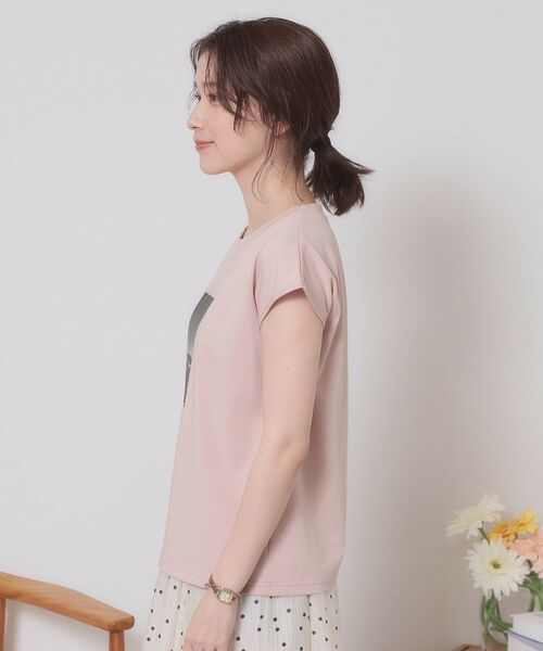ITS'DEMO / イッツデモ Tシャツ | 【手洗い可】フォトフレンチTシャツ | 詳細18
