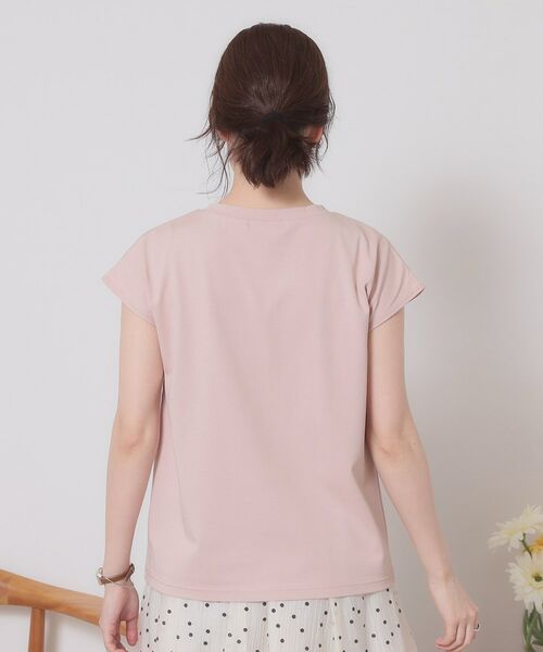 ITS'DEMO / イッツデモ Tシャツ | 【手洗い可】フォトフレンチTシャツ | 詳細19