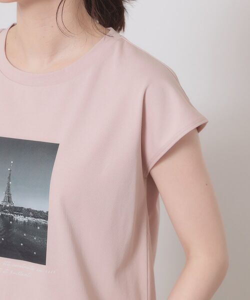 ITS'DEMO / イッツデモ Tシャツ | 【手洗い可】フォトフレンチTシャツ | 詳細21