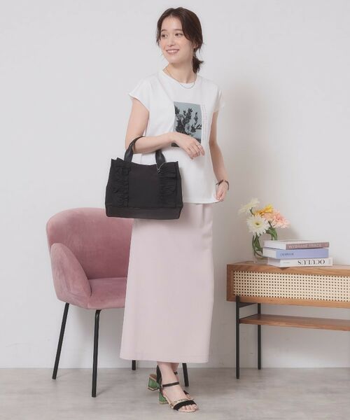 ITS'DEMO / イッツデモ Tシャツ | 【手洗い可】フォトフレンチTシャツ | 詳細3