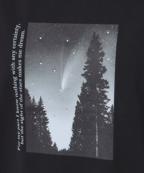 ITS'DEMO / イッツデモ Tシャツ | 【手洗い可】フォトフレンチTシャツ | 詳細8