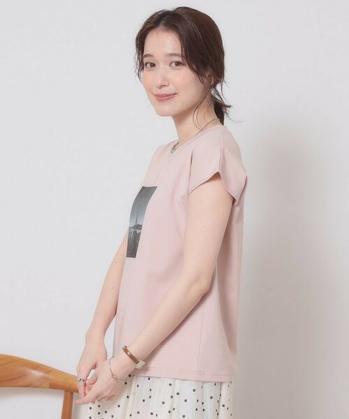 ITS'DEMO / イッツデモ Tシャツ | 【手洗い可】フォトフレンチTシャツ | 詳細9