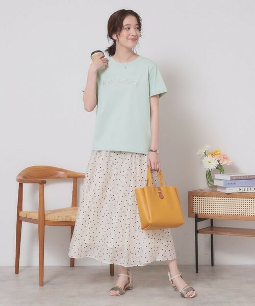 ITS'DEMO / イッツデモ Tシャツ | 【手洗い可】箔ロゴプリントTシャツ | 詳細15