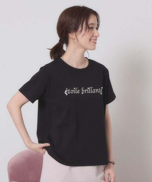 ITS'DEMO / イッツデモ Tシャツ | 【手洗い可】箔ロゴプリントTシャツ | 詳細5