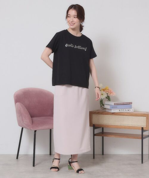 ITS'DEMO / イッツデモ Tシャツ | 【手洗い可】箔ロゴプリントTシャツ | 詳細6