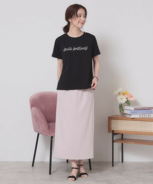 ITS'DEMO / イッツデモ Tシャツ | 【手洗い可】箔ロゴプリントTシャツ | 詳細7