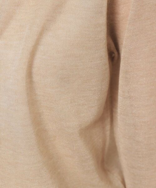 ITS'DEMO / イッツデモ カーディガン・ボレロ | 【定番人気／手洗い可／M・L展開】ラメクルーカーデ | 詳細12