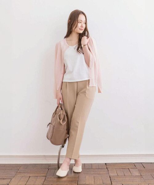 ITS'DEMO / イッツデモ カーディガン・ボレロ | 【定番人気／手洗い可／M・L展開】ラメクルーカーデ | 詳細29