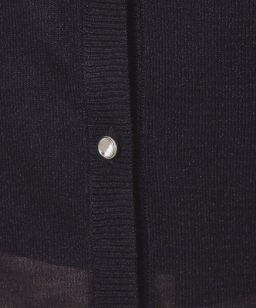 ITS'DEMO / イッツデモ カーディガン・ボレロ | 【定番人気／手洗い可／M・L展開】ラメクルーカーデ | 詳細8