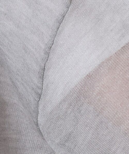 ITS'DEMO / イッツデモ カーディガン・ボレロ | 【定番人気／手洗い可】ラメ着流しカーデ | 詳細8